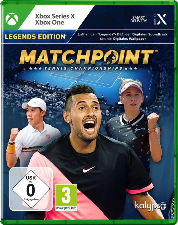 Matchpoint: Tennis Championships (Legends Edition) (IT/Multi in Game) (XseriesX) in de groep HOME ELECTRONICS / Spelconsoles en accessoires / Xbox Series X / Spel bij TP E-commerce Nordic AB (D17363)