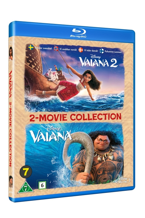VAIANA 2-MOVIE COLLECTION in de groep HOME ELECTRONICS / Audio & Beeld / TV & Accessoires / Films / Blu-ray bij TP E-commerce Nordic AB (D17377)