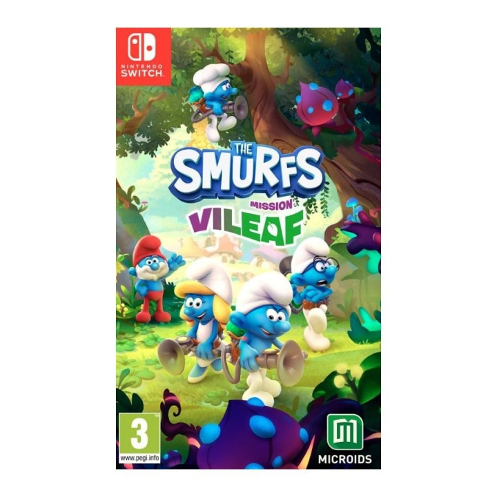 The Smurfs : Mission Vileaf (Switch) in de groep HOME ELECTRONICS / Spelconsoles en accessoires / Nintendo Switch / Games bij TP E-commerce Nordic AB (D17379)