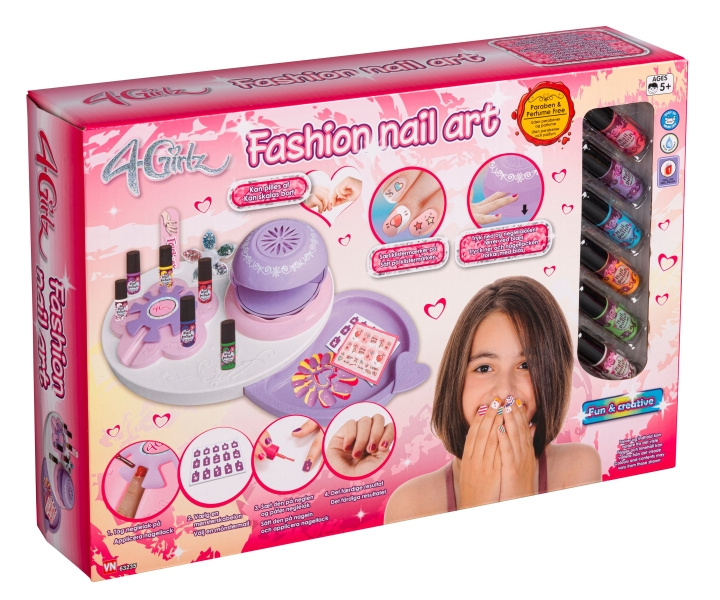 4-Girlz Nagel Salon Set (63235) in de groep SPEELGOED, KINDER- & BABYPRODUCTEN / Speelgoed / Ambachten bij TP E-commerce Nordic AB (D17403)