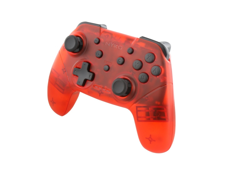 Nyko Draadloze kerncontroller (rood) in de groep HOME ELECTRONICS / Spelconsoles en accessoires / Nintendo Switch / Accessoires bij TP E-commerce Nordic AB (D17469)
