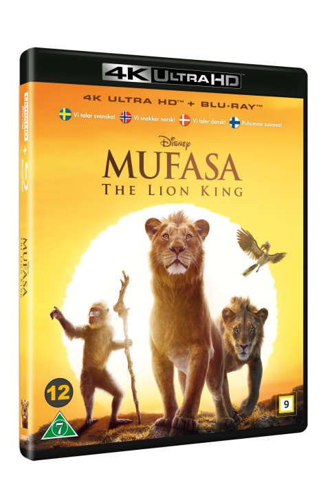 MUFASA: THE LION KING in de groep HOME ELECTRONICS / Audio & Beeld / TV & Accessoires / Films / Blu-ray bij TP E-commerce Nordic AB (D17484)