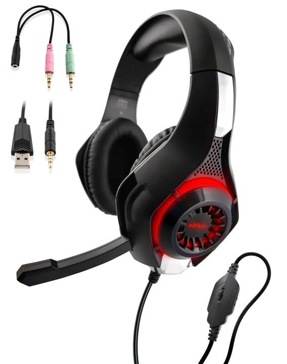 Nyko Core hoofdtelefoon in de groep COMPUTERS & RANDAPPARATUUR / GAMING / Koptelefoon bij TP E-commerce Nordic AB (D17514)