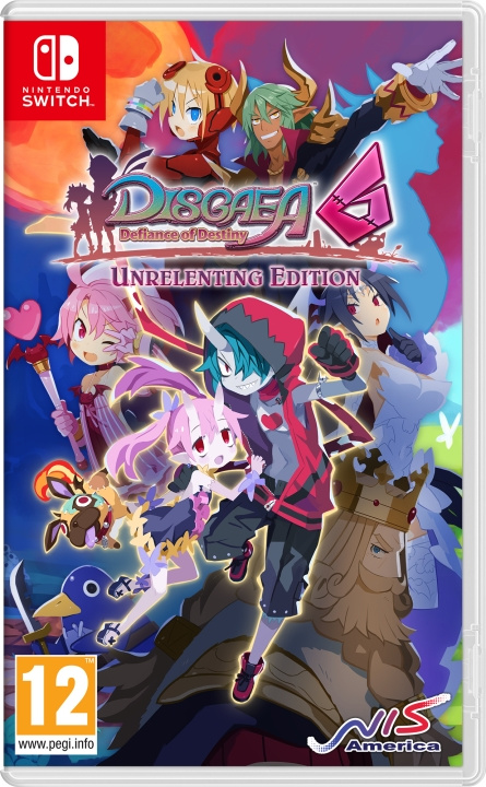 Disgaea 6: Defiance of Destiny - Unrelenting Edition (Switch) in de groep HOME ELECTRONICS / Spelconsoles en accessoires / Nintendo Switch / Games bij TP E-commerce Nordic AB (D17523)