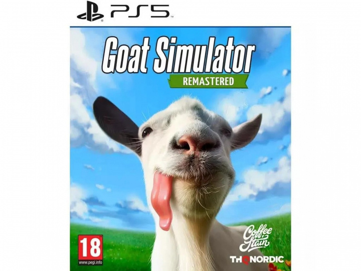 Goat Simulator Remastered (PS5) in de groep HOME ELECTRONICS / Spelconsoles en accessoires / Sony PlayStation 5 / Spel bij TP E-commerce Nordic AB (D17557)
