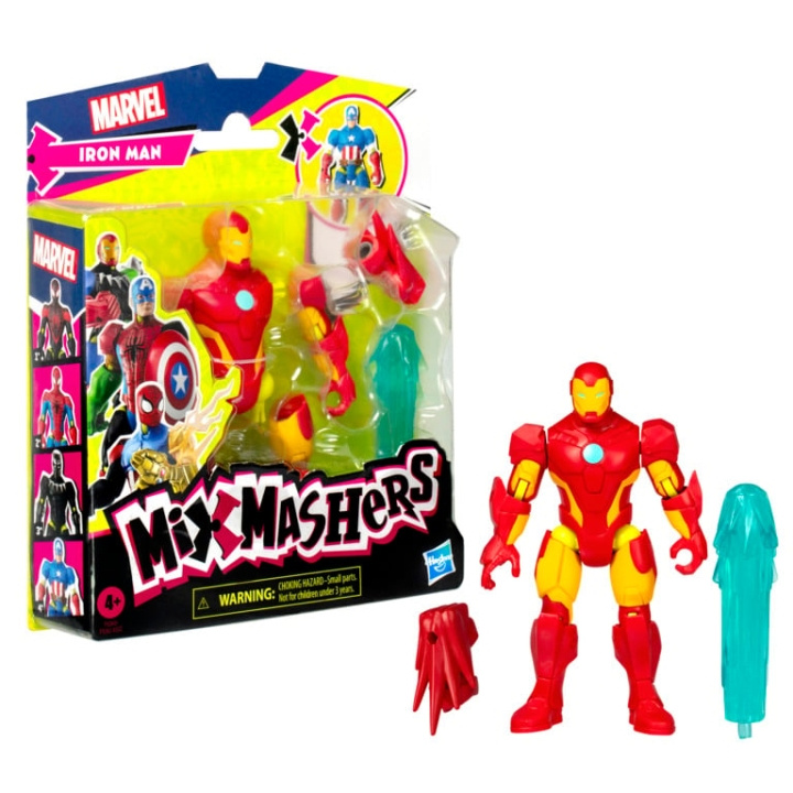 AVENGERS Marvel Iron Man Mix Mashers Actiefiguur (F9269) in de groep SPEELGOED, KINDER- & BABYPRODUCTEN / Speelgoed / Docks & Accessoires bij TP E-commerce Nordic AB (D17559)