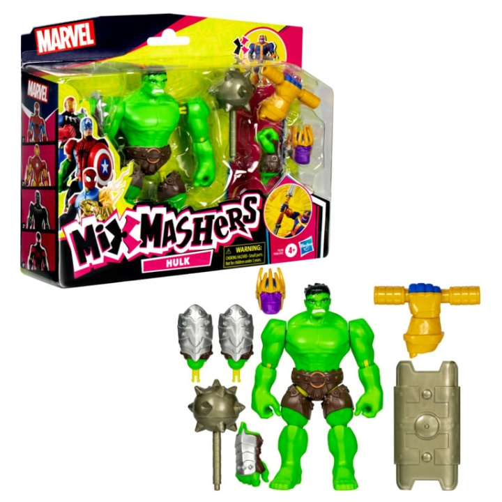 AVENGERS MixMashers Marvel Hulk Actiefiguur (F9270) in de groep SPEELGOED, KINDER- & BABYPRODUCTEN / Speelgoed / Docks & Accessoires bij TP E-commerce Nordic AB (D17560)
