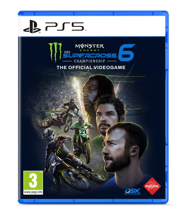 Monster Energy Supercross – The Official Videogame 6 (PS5) in de groep HOME ELECTRONICS / Spelconsoles en accessoires / Sony PlayStation 5 / Spel bij TP E-commerce Nordic AB (D17564)