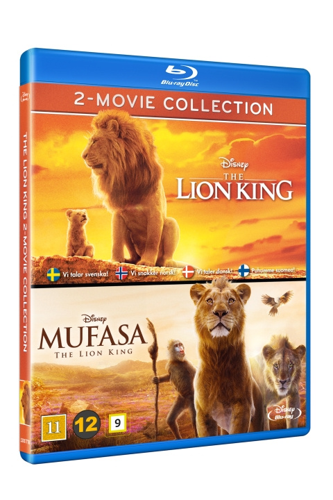 THE LION KING 2-MOVIE COLLECTION in de groep HOME ELECTRONICS / Audio & Beeld / TV & Accessoires / Films / Blu-ray bij TP E-commerce Nordic AB (D17572)