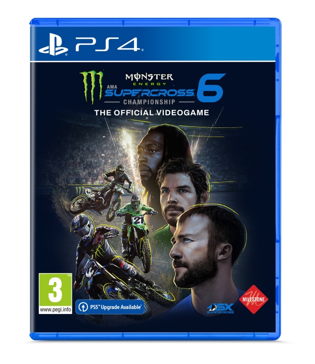 Monster Energy Supercross – The Official Videogame 6 (PS4) in de groep HOME ELECTRONICS / Spelconsoles en accessoires / Sony PlayStation 4 / Spel bij TP E-commerce Nordic AB (D17574)