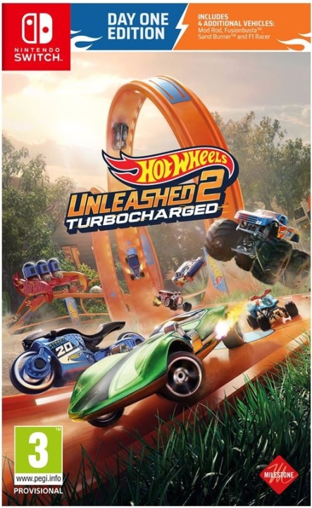 Hot Wheels Unleashed 2: Turbocharged (Day 1 Edition) (Switch) in de groep HOME ELECTRONICS / Spelconsoles en accessoires / Nintendo Switch / Games bij TP E-commerce Nordic AB (D17576)