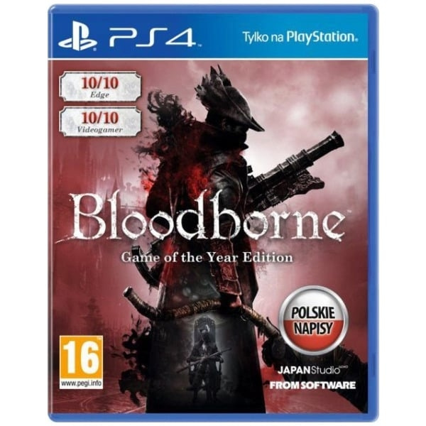 Bloodborne - Game of the Year Edition (PL/Multi in Game) (PS4) in de groep HOME ELECTRONICS / Spelconsoles en accessoires / Sony PlayStation 4 / Spel bij TP E-commerce Nordic AB (D17582)