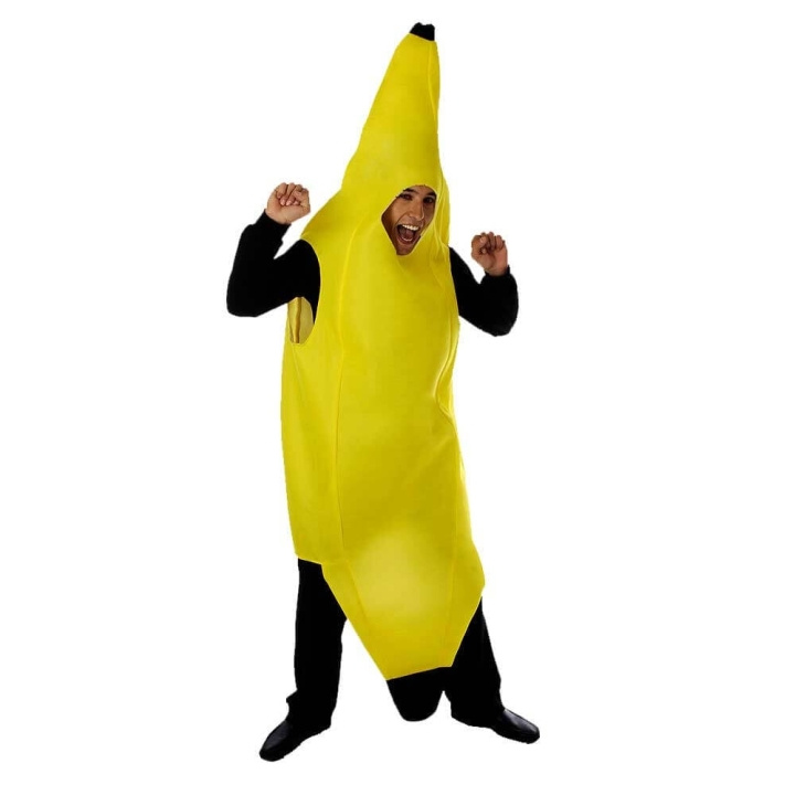 MikaMax Banaan Kostuum - Volwassene (03939) in de groep SPEELGOED, KINDER- & BABYPRODUCTEN / Speelgoed / Gemaskered kostuums bij TP E-commerce Nordic AB (D17619)