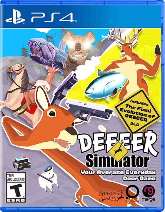 DEEEER Simulator: Your Average Everyday Deer Game (Import) (PS4) in de groep HOME ELECTRONICS / Spelconsoles en accessoires / Sony PlayStation 4 / Spel bij TP E-commerce Nordic AB (D17651)