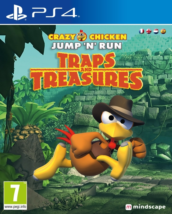 Crazy Chicken: Traps And Treasures (PS4) in de groep HOME ELECTRONICS / Spelconsoles en accessoires / Sony PlayStation 4 / Spel bij TP E-commerce Nordic AB (D17673)