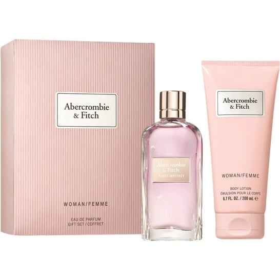 Abercrombie & Fitch First Instinct Voor Haar EDP 100 ml + Bodylotion 200 ml in de groep BEAUTY & HEALTH / Cadeausets / Cadeausets voor haar bij TP E-commerce Nordic AB (D17685)