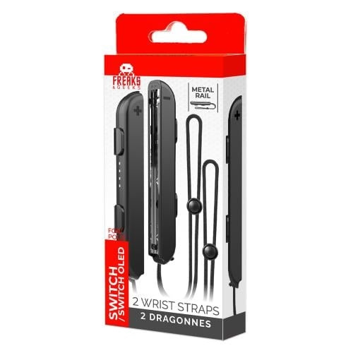 Trade Invaders Joy-Con hand polsband *1 paar Zwart in de groep HOME ELECTRONICS / Spelconsoles en accessoires / Nintendo Switch / Accessoires bij TP E-commerce Nordic AB (D17691)