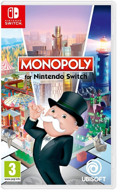 Monopoly (Switch) in de groep HOME ELECTRONICS / Spelconsoles en accessoires / Nintendo Switch / Games bij TP E-commerce Nordic AB (D17705)