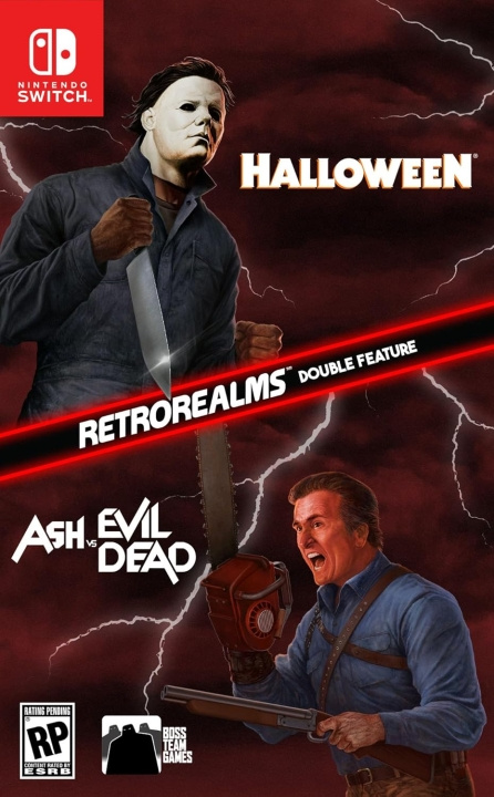 Halloween and Ash vs Evil Dead RetroRealms Double Feature (Import) (Switch) in de groep HOME ELECTRONICS / Spelconsoles en accessoires / Nintendo Switch / Games bij TP E-commerce Nordic AB (D17733)