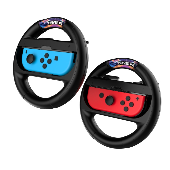 iMP TECH Dubbel stuurpakket met stickerset voor Switch en Switch 2 JoyCons in de groep HOME ELECTRONICS / Spelconsoles en accessoires / Nintendo Switch / Accessoires bij TP E-commerce Nordic AB (D17757)