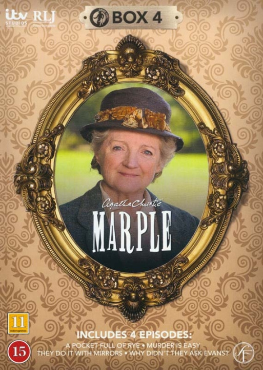 Miss Marple: Box 4 - Episode 13-16 (2-disc) - DVD in de groep HOME ELECTRONICS / Audio & Beeld / TV & Accessoires / Films / DVD bij TP E-commerce Nordic AB (D17770)