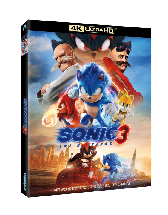SONIC THE HEDGEHOG 3 in de groep HOME ELECTRONICS / Audio & Beeld / TV & Accessoires / Films / Blu-ray bij TP E-commerce Nordic AB (D17788)