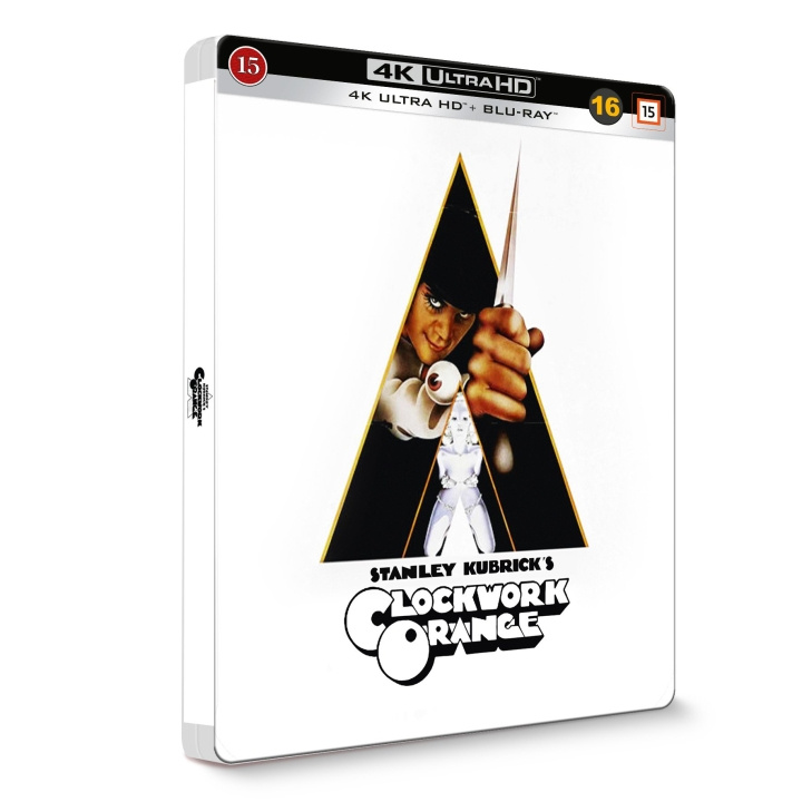 CLOCKWORK ORANGE STEELBOOK - Limited edition in de groep HOME ELECTRONICS / Audio & Beeld / TV & Accessoires / Films / Blu-ray bij TP E-commerce Nordic AB (D17794)