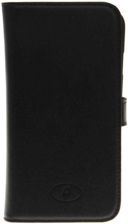 Insmat Flip Case Portemonnee Hoesje voor iPhone 6 / 6s / 7 / 8 / SE, zwart in de groep SMARTPHONE & TABLETS / Mobielbescherming / Apple / iPhone 6/6S / Wallet Case bij TP E-commerce Nordic AB (D17834)