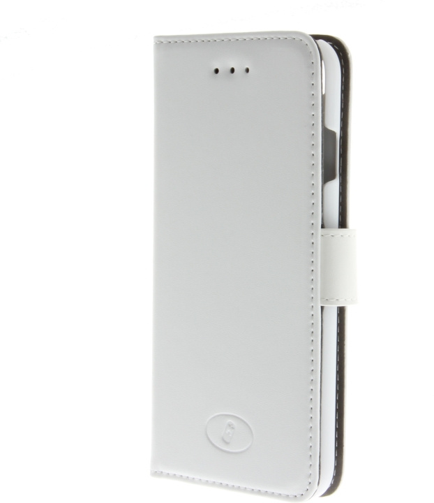 Insmat Exclusive Flip Case Portemonneehoesje voor iPhone 6 / 6s / 7 / 8 / SE, wit in de groep SMARTPHONE & TABLETS / Mobielbescherming / Apple / iPhone 6/6S bij TP E-commerce Nordic AB (D17839)
