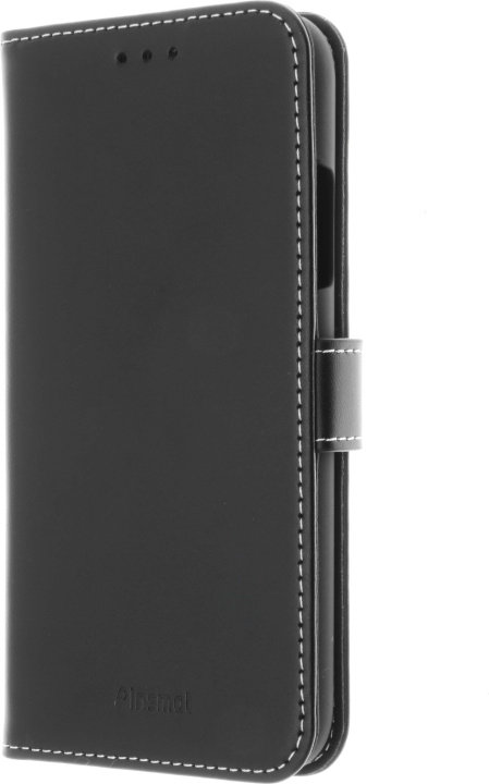 Insmat Exclusive Flip Case Portemonneehoesje, iPhone 11, zwart in de groep SMARTPHONE & TABLETS / Mobielbescherming / Apple / Lippenstift bij TP E-commerce Nordic AB (D17859)
