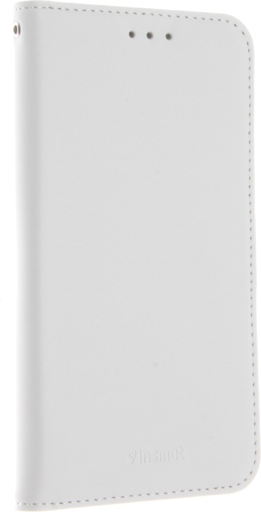 Insmat Exclusive Flip Case Portemonneehoesje, iPhone 11, wit in de groep SMARTPHONE & TABLETS / Mobielbescherming / Apple / Lippenstift bij TP E-commerce Nordic AB (D17860)