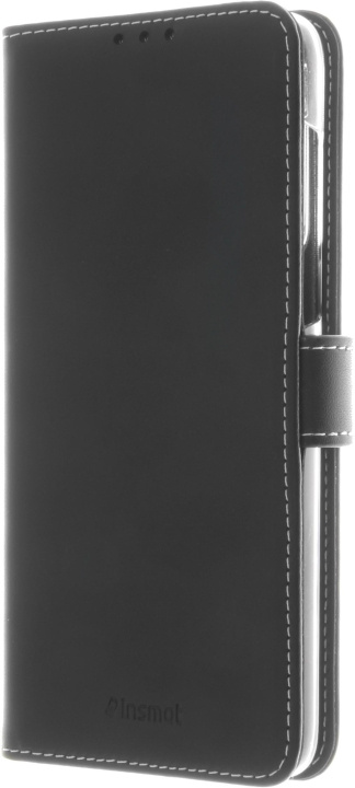 Insmat Exclusieve Flip Case Portemonneehoesje Motorola Moto G8 Power, zwart in de groep SMARTPHONE & TABLETS / Mobielbescherming / Motorola bij TP E-commerce Nordic AB (D17871)