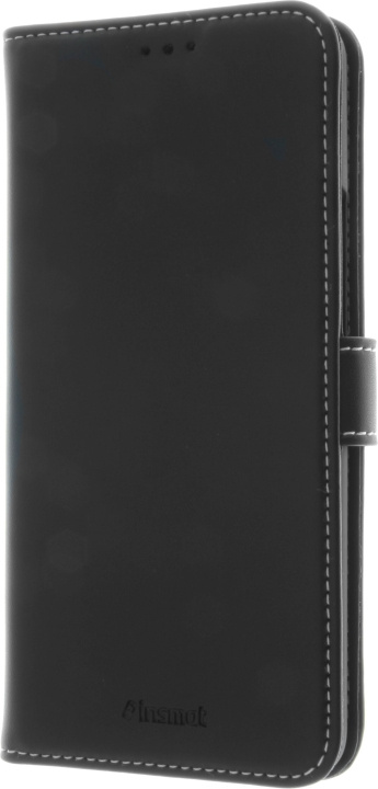 Insmat Exclusieve Flip Case portemonnee, Oneplus Nord, zwart in de groep SMARTPHONE & TABLETS / Mobielbescherming / OnePlus bij TP E-commerce Nordic AB (D17875)