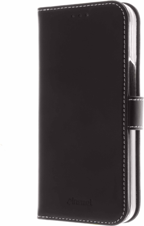 Insmat Exclusive Flip Case Portemonneehoesje, iPhone 13 Pro, zwart in de groep SMARTPHONE & TABLETS / Mobielbescherming / Apple / iPhone 13 Pro / Wallet Case bij TP E-commerce Nordic AB (D17909)