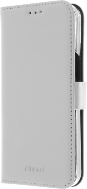 Insmat Exclusive Flip Case Portemonneehoesje, iPhone 13, wit in de groep SMARTPHONE & TABLETS / Mobielbescherming / Apple / iPhone 13 bij TP E-commerce Nordic AB (D17910)