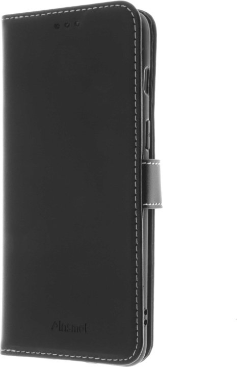 Insmat Exclusieve Flip Case portemonnee-etui, OnePlus Nord 2T 5G, zwart in de groep SMARTPHONE & TABLETS / Mobielbescherming / OnePlus bij TP E-commerce Nordic AB (D17944)