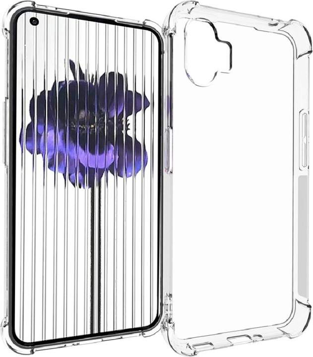 Insmat Impact Case, Nothing phone (1), transparant in de groep SMARTPHONE & TABLETS / Mobielbescherming / Nothing bij TP E-commerce Nordic AB (D17949)