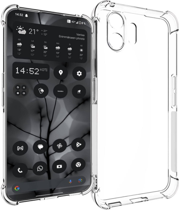Insmat Impact Case, Nothing phone (2), transparant in de groep SMARTPHONE & TABLETS / Mobielbescherming / Nothing bij TP E-commerce Nordic AB (D17989)