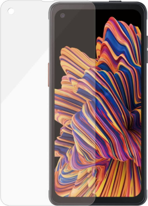 PanzerGlass Case Friendly gepantserd glas, Samsung Galaxy Xcover Pro in de groep SMARTPHONE & TABLETS / Mobielbescherming / Samsung bij TP E-commerce Nordic AB (D17992)