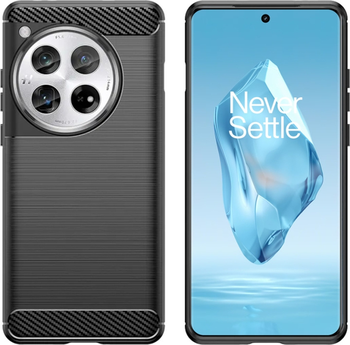 Insmat C&S Style Back Cover, OnePlus 12R, zwart in de groep SMARTPHONE & TABLETS / Mobielbescherming / OnePlus bij TP E-commerce Nordic AB (D18042)