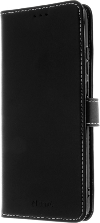Insmat Exclusieve Flip Case portemonnee hoes, OnePlus 12R, zwart in de groep SMARTPHONE & TABLETS / Mobielbescherming / OnePlus bij TP E-commerce Nordic AB (D18043)