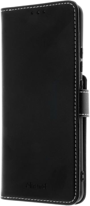 Insmat Exclusieve Flip Case portemonnee-etui, Motorola Edge 50 Pro, zwart in de groep SMARTPHONE & TABLETS / Mobielbescherming / Motorola bij TP E-commerce Nordic AB (D18083)