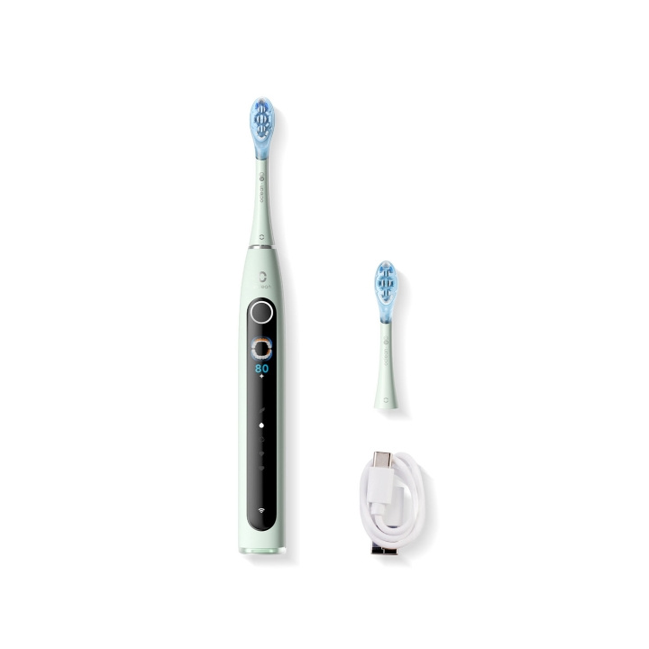 Oclean Elektrisk Tandborste X Pro 20 Grön in de groep BEAUTY & HEALTH / Mondverzorging / Elektrische tandenborstels bij TP E-commerce Nordic AB (D18136)