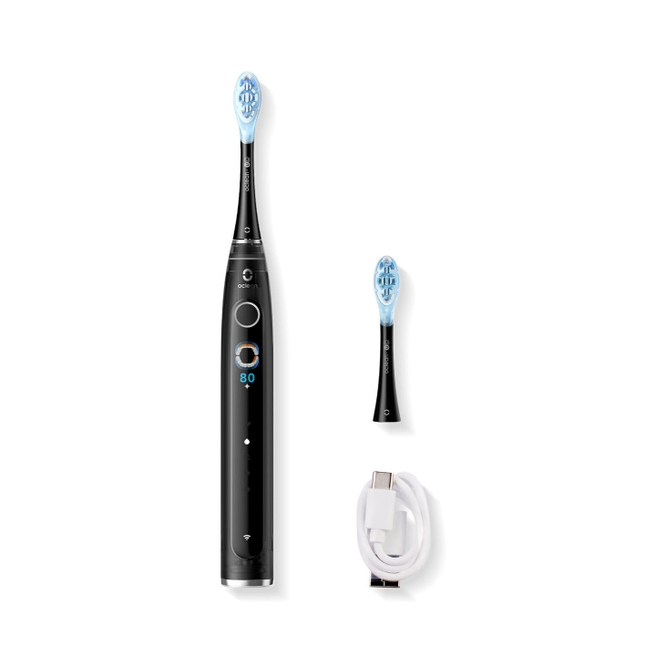 Oclean Elektrisk Tandborste X Pro 20 Svart in de groep BEAUTY & HEALTH / Mondverzorging / Elektrische tandenborstels bij TP E-commerce Nordic AB (D18137)