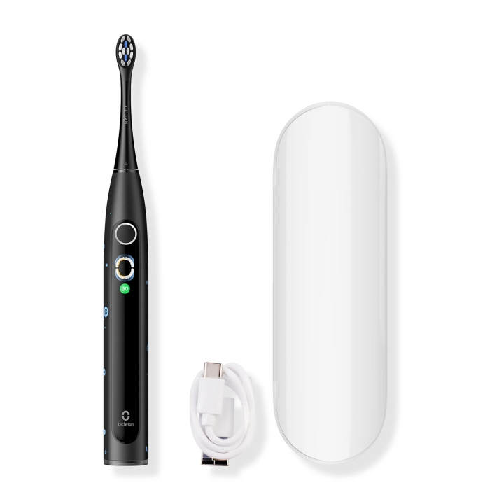 Oclean Elektrisk Tandborste X Kids Set Svart in de groep BEAUTY & HEALTH / Mondverzorging / Elektrische tandenborstels bij TP E-commerce Nordic AB (D18151)