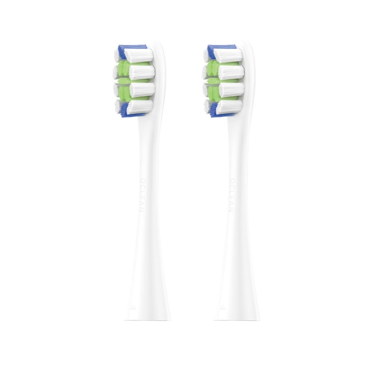 Oclean Borsthuvud Professional Clean 2-Pack Vit in de groep BEAUTY & HEALTH / Mondverzorging / Elektrische tandenborstelaccessoires bij TP E-commerce Nordic AB (D18160)