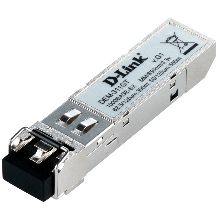 D-Link DEM-311GT 1-port Mini-GBIC SFP to 1000BaseSX Ethernetmodul 550m in de groep COMPUTERS & RANDAPPARATUUR / Netwerk / Media Converters bij TP E-commerce Nordic AB (D18168)