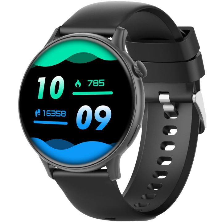 KSIX Smartklocka Core 2 AMOLED - Svart in de groep SPORT, VRIJE TIJD & HOBBY / Smartwatch & Activiteitsmeters / Smartwatches bij TP E-commerce Nordic AB (D18174)