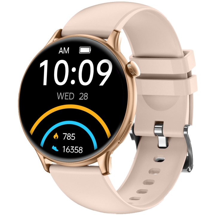 KSIX Smartklocka Core 2 AMOLED - Rosa in de groep SPORT, VRIJE TIJD & HOBBY / Smartwatch & Activiteitsmeters / Smartwatches bij TP E-commerce Nordic AB (D18175)