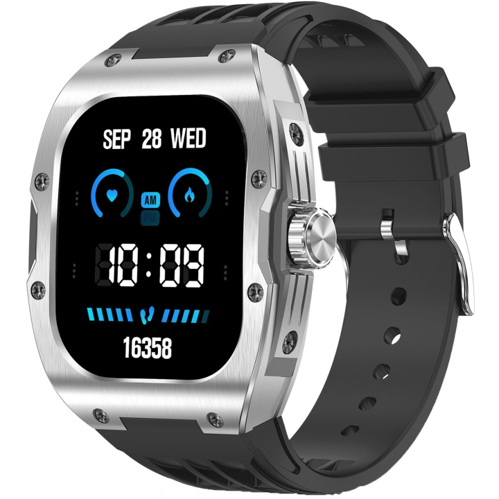 KSIX Smartklocka Hero AMOLED - Svart in de groep SPORT, VRIJE TIJD & HOBBY / Smartwatch & Activiteitsmeters / Smartwatches bij TP E-commerce Nordic AB (D18176)
